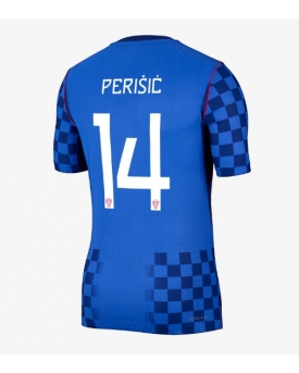 Billige Fotballdrakt Kroatia Ivan Perisic #14 Replika Bortedrakt VM 2026 Kortermet Billige Fotballdrakt Kroatia Ivan Perisic #14 Replika Bortedrakt VM 2026 Kortermet